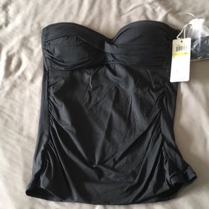 NWT Anne Cole Swimsuit top black
